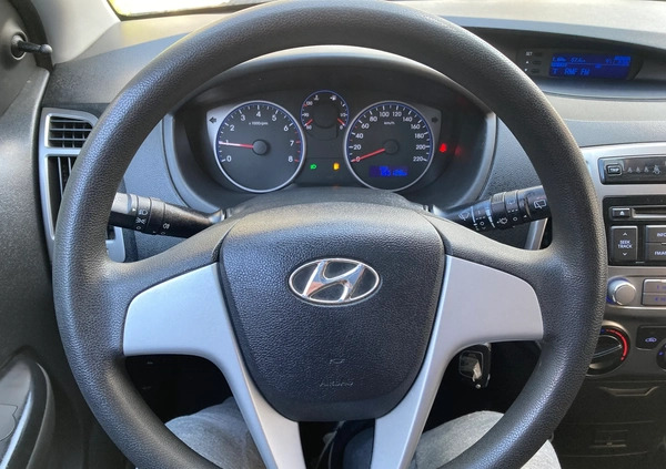 Hyundai i20 cena 17300 przebieg: 165128, rok produkcji 2014 z Leszno małe 46